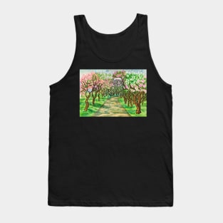 Lilac garden Tank Top